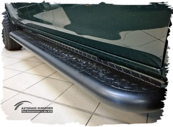 VW Amarok Trittbretter schwarz